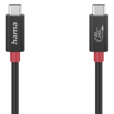 Adatkábel HAMA USB-C 40Gbit/s 1m