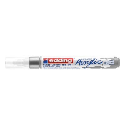 Akril marker EDDING 5100 M 2-3 mm ezüst