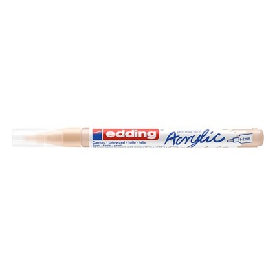 Akril marker EDDING 5300 F 1-2 mm bézs