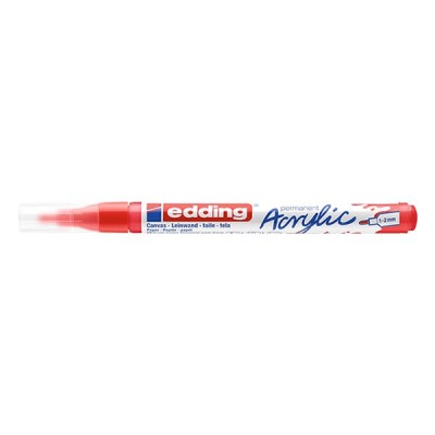 Akril marker EDDING 5300 F 1-2 mm piros