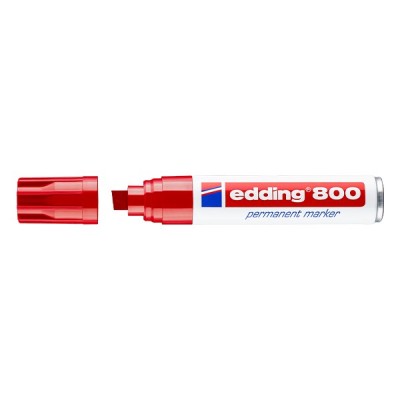 Alkoholos marker EDDING 800 piros