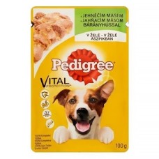 Állateledel alutasakos PEDIGREE kutyáknak bárány 100g