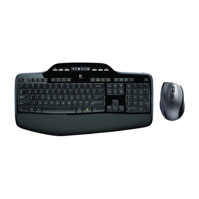 Billentyűzet + egér vezeték nélküli LOGITECH MK710 2,4 Ghz fekete