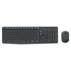 Billentyűzet vezeték nélküli LOGITECH MK235 HUN 2,4 Ghz szürke