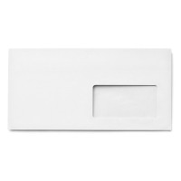 Boríték GPV LA/4 öntapadós bélésnyomott 110x220mm jobb ablakos 35x90mm J28A20 1000 darabos