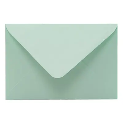 Boríték színes KASKAD LC/5 enyvezett 162x229mm 61 halványzöld 25 darabos