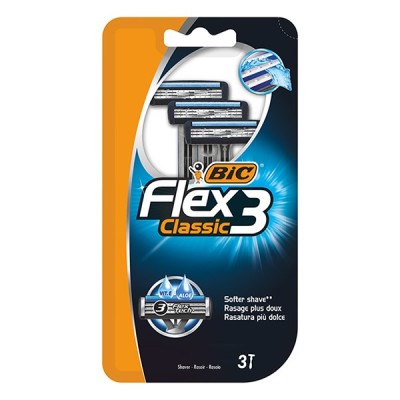 Borotva BIC Flex3 Classic férfi 3 mozgópengés 3+1 darab/bliszter