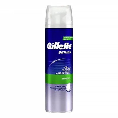 Borotvagél GILLETTE Sensitive 200 ml