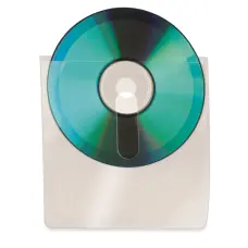 CD/DVD tartó zseb DJOIS 127 x 127 mm öntapadó 10 darabos