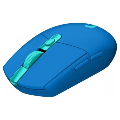 Egér vezeték nélküli LOGITECH G305 LightSpeed 2,4 Ghz 6 gombos 12000 DPI kék