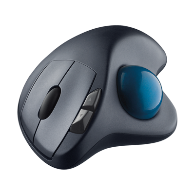 Egér vezeték nélküli LOGITECH M570 USB 5 gombos Trackball 540 DPI fekete