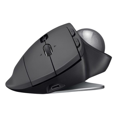 Egér vezeték nélküli LOGITECH MX Ergo Trackball USB/2,4 Ghz 8 gombos 2048 DPI fekete