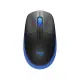 Egér vezeték nélküli LOGITECH M190 2,4 Ghz 1000 DPI kék