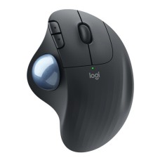 Egér vezetékes LOGITECH M575 Ergo Trackball Bluetooth 5 gombos 2000 DPI grafitszürke