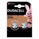 Elem gomb DURACELL DL2016/CR2016 2-es