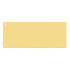 Elválasztócsík KASKAD 105x240mm karton 57 citromsárga 50 darabos