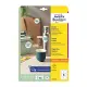 Etikett AVERY L6229-10 80 mm univerzális kör 10 íves