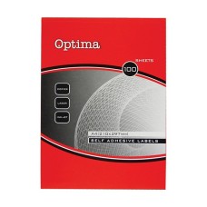 Etikett OPTIMA 32108 kör 40mm 2400 címke/doboz 100 ív/doboz