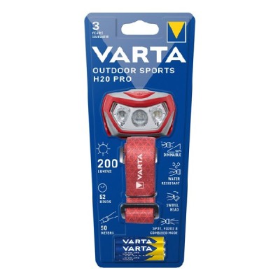 Fejlámpa VARTA Outdoor Sports H20 pro