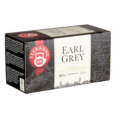 Fekete tea TEEKANNE Earl Grey 20 filter/doboz