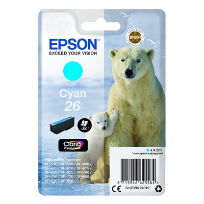 Festékpatron EPSON T2612 kék 4,5ml