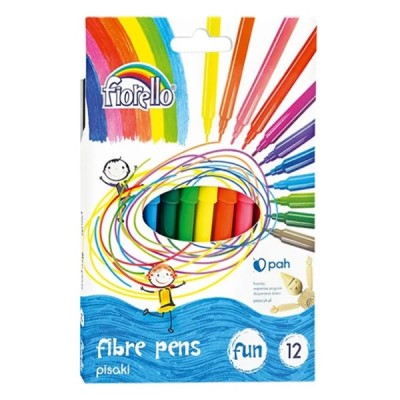 Filctoll FIORELLO Fun színes 12 db-os készlet