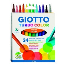 Filctoll GIOTTO Turbo color akasztható 24 db/készlet