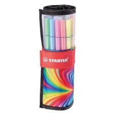 Filctoll STABILO Pen 68 Arty feltekerhető 25 darabos