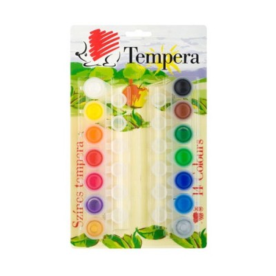 Tempera ICO Süni tégelyes 14db-os készlet 5 ml