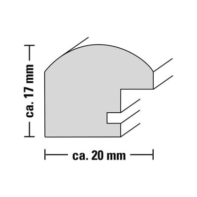 Képkeret HAMA Sofia 10x15cm ezüst