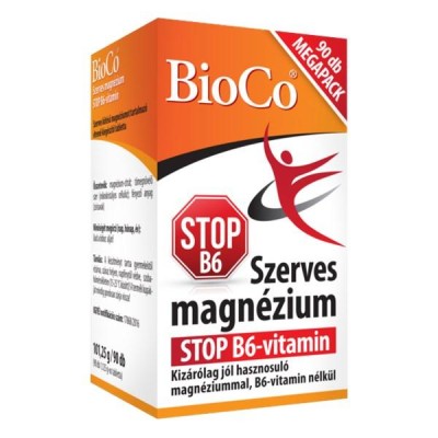 Vitamin BIOCO Szerves Magnézium Megapack 90 darab