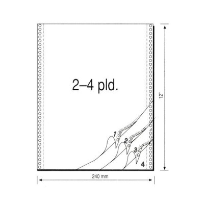 Leporelló STARPRINT 240/4 példány lapszámozott 450 garnitúra/doboz