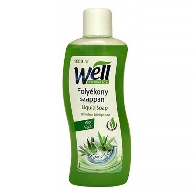 Folyékony szappan WELL aloe vera 1L