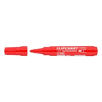 Flipchart marker ICO Artip 11 XXL kerek piros 1-3mm