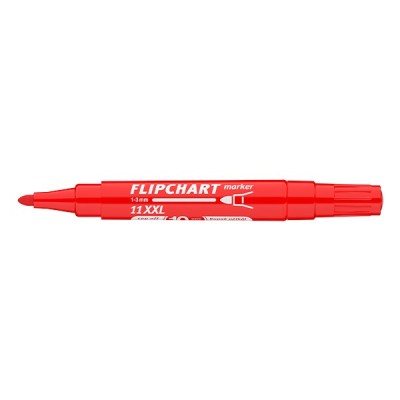 Flipchart marker ICO Artip 11 XXL kerek piros 1-3mm