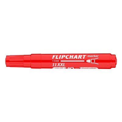 Flipchart marker ICO Artip 11 XXL kerek piros 1-3mm