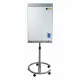 Flipchart tábla OPTIMA mágneses felület gurulós 70x100cm mobil állítható magasság