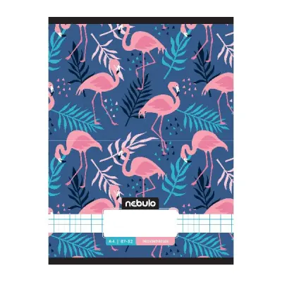 Füzet kockás NEBULO A/4 32 lapos 87-32 L-Design 12 darabos