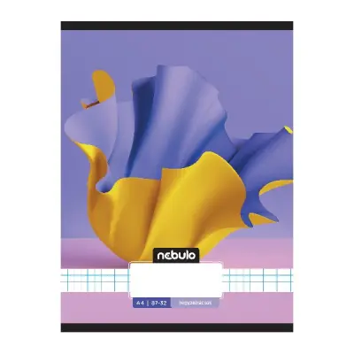 Füzet kockás NEBULO A/4 32 lapos 87-32 L-Design 12 darabos
