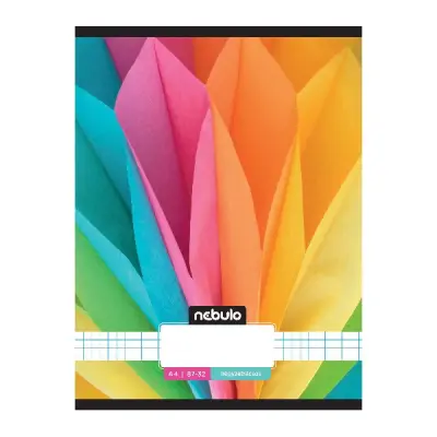 Füzet kockás NEBULO A/4 32 lapos 87-32 L-Design 12 darabos