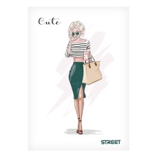 Füzet STREET Cute A/5 54 lapos kockás