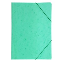 Gumis mappa A/4 prespán világoszöld 345 g