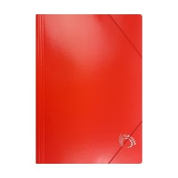 Gumis mappa CLARISSA A/4 papír 320 g piros