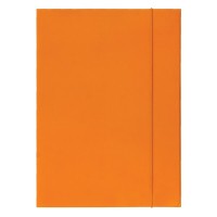 Gumis mappa OPTIMA A/4 fluo narancs 600 g