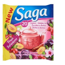 Gyümölcstea SAGA Fahéjas Szilva 20 filter