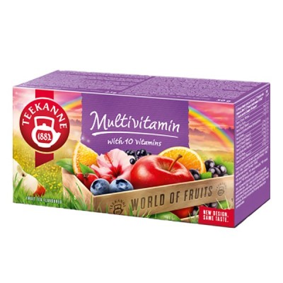 Gyümölcstea TEEKANNE World of Fruits multivitamin 25 filter/doboz