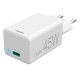 Hálózati adapter HAMA USB-C 45W fehér