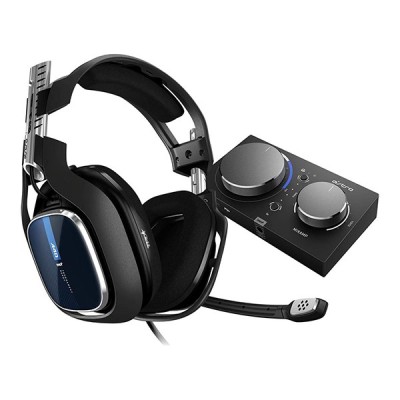 Headset vezetékes LOGITECH Astro A40 TR headset USB fekete + Mixamp Pro TR PC/PS4 fekete