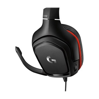 Headset vezetékes LOGITECH G332 Jack fekete