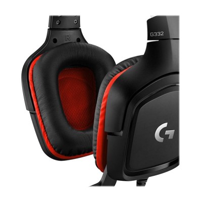 Headset vezetékes LOGITECH G332 Jack fekete